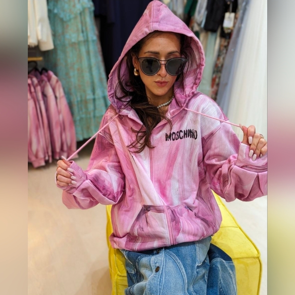 Moschino Pink Hoodie - Picture 10 of 10